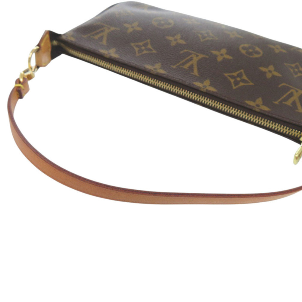LOUIS VUITTON Brown Monogram Pochette Pouch - Picture 5 of 7